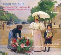 Saint-Saëns: Symphony No. 2; Cello Concerto No. 2; Suite, Op. 49 von Nicolas Chalvin