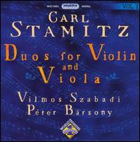 Carl Stamitz: Duos for Violin and Viola, Vol. 2 von Vilmos Szabadi