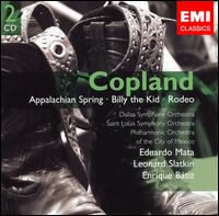 Copland: Appalachian Spring; Billy the Kid; Rodeo von Leonard Slatkin