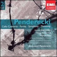 Penderecki: Cello Concerto; Partita; Symphony; Threnody von Various Artists