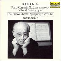 Beethoven: Piano Concerto No. 3; "Choral" Fantasy von Rudolf Serkin