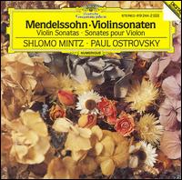 Mendelssohn: Violinsonaten von Shlomo Mintz