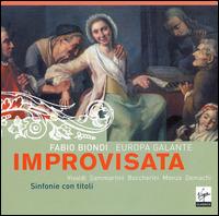 Improvisata: Sinfonie con titoli von Fabio Biondi