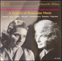 Lory Wallfisch Remembers: A Festival of Romanian Music von Lory Wallfisch