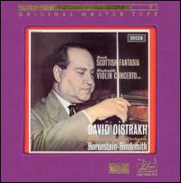 Bruch: Scottish Fantasia; Hindemith: Violin Concerto von David Oistrakh