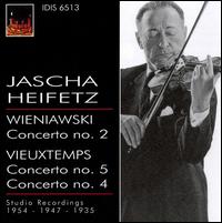 Jascha Heifetz Plays Wieniawski & Vieuxtemps von Jascha Heifetz