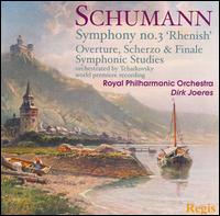 Schumann: Symphony No. 3; Overture, Scherzo & Finale; Symphonic Studies von Dirk Joeres