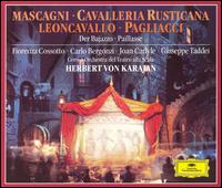 Mascagni: Cavalleria Rusticana; Leoncavallo: Pagliacci von Herbert von Karajan