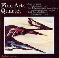John Downey: String Quartet No. 2; Ben Johnson: String Quartet No. 4; Crawford-Seeger: String Quartet von Fine Arts Quartet