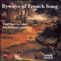 Byways of French Song von Paul Sperry