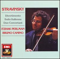 Stravinsky: Divertimento; Suite Italienne; Duo Concertant von Itzhak Perlman