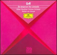 Orff: De temporum fine comoedia von Herbert von Karajan