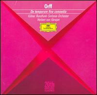 Orff: De temporum fine comoedia von Herbert von Karajan