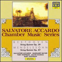 Beethoven, Mendelssohn: String Quintets von Salvatore Accardo