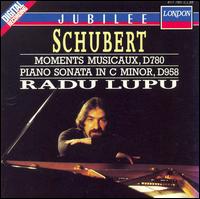 Schubert: Moments Musicaux, D.780; Piano Sonata In C Minor, D. 958 von Radu Lupu