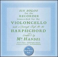 Handel: Six Cello Sonatas von Tatty Theo