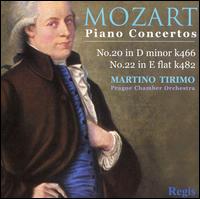 Mozart: Piano Concertos, K 466 & 482 von Martino Tirimo