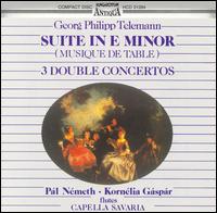 Georg Philipp Telemann: Suite in E minor; 3 Double Concertos von Various Artists