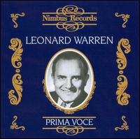 Prima Voce: Leonard Warren von Leonard Warren