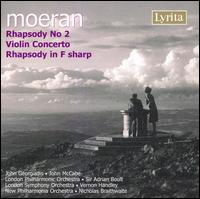 Moeran: Rhapsody No. 2; Violin Concerto; Rhapsody in F sharp von Various Artists