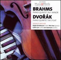Brahms: Piano Quintet in F minor; Dvorák: Piano Quartet in E flat von Various Artists