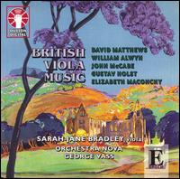 British Viola Music von Sarah-Jane Bradley