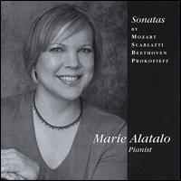 Sonatas by Mozart, Scarlatti, Beethoven & Prokofieff von Marie Alatalo