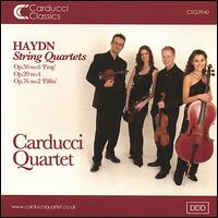 Haydn: String Quartets von Carducci String Quartet