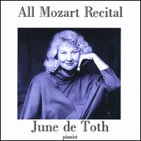 All Mozart Recital von June de Toth