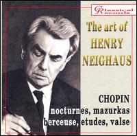 The Art of Henry Neighaus von Heinrich Neuhaus