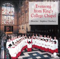 Evensong from King's College Chapel von King's College Choir of Cambridge