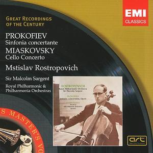 Prokofiev: Sinfonia Concertante; Miaskovsky: Cello Concerto von Mstislav Rostropovich
