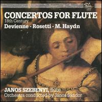 Devienne, Rosetti, M. Haydan: Concertos for Flute von János Szebenyi