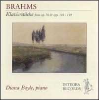 Brahms: Klavierstücke von Diana Boyle