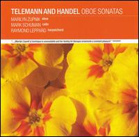 Telemann and Handel: Oboe Sonatas von Marilyn Zupnik