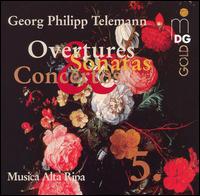 Telemann: Concertos and Chamber Music, Vol. 5 von Musica Alta Ripa