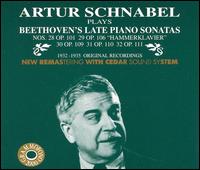 Beethoven: Piano Sonatas Nos. 28-32 von Artur Schnabel