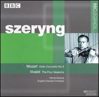 Mozart: Violin Concerto No. 3; Vivaldi: The Four Seasons von Henryk Szeryng