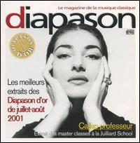 Les meilleurs extraits des Diapason d'or de Juillet-août, 2001 von Various Artists
