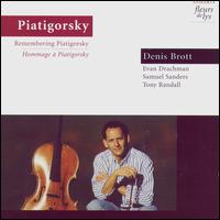 Remembering Piatigorsky von Denis Brott