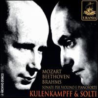 Mozart, Beethoven, Brahms: Sonate per Violino e Pianoforte von Georg Kulenkampff