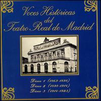 Voces Históricos del Teatro Real de Madrid von Various Artists