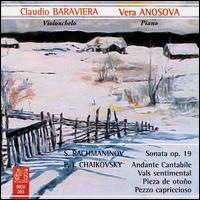S. Rachmaninov; Sonata Op. 19; P.I.Chaikovsky: Andante Cantabile; Vals Sentimental; Etc. von Claudio Baraviera