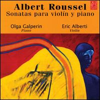 Albert Roussel: Sonatas para violín y piano von Various Artists