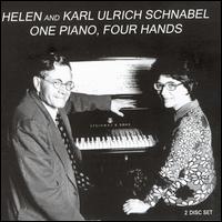 One Piano, Four Hands von Karl Ulrich Schnabel