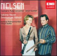 Nielsen: Clarinet & Flute Concertos; Wind Quintet von Various Artists