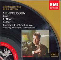 Mendelssohn: Lieder; Loewe: Ballads von Dietrich Fischer-Dieskau