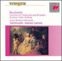 Luigi Boccherini: Concertos for Violoncello and Orchestra; Overture; Octet; Sinfonia von Anner Bylsma