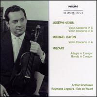 Joseph & Michael Haydn: Violin Concertos; Mozart: Adagio; Rondo von Arthur Grumiaux