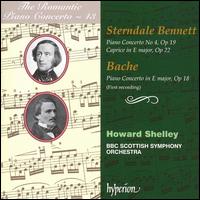 Sterndale Bennett: Piano Concerto No. 4; Caprice in E major; Bache: Piano Concerto von Howard Shelley